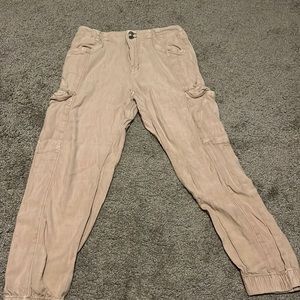 American Eagle, size 10, tan soft pants